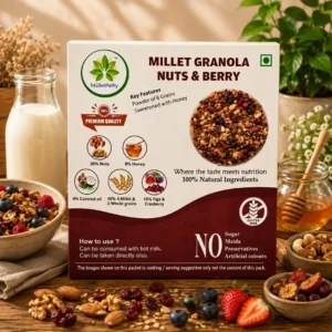 Millet Granola Nuts & Berry